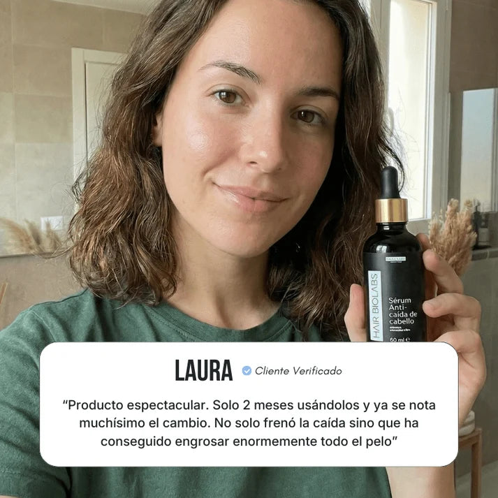 Sérum Anticaída de Doble Acción Para Mujeres| Hair Biolabs™