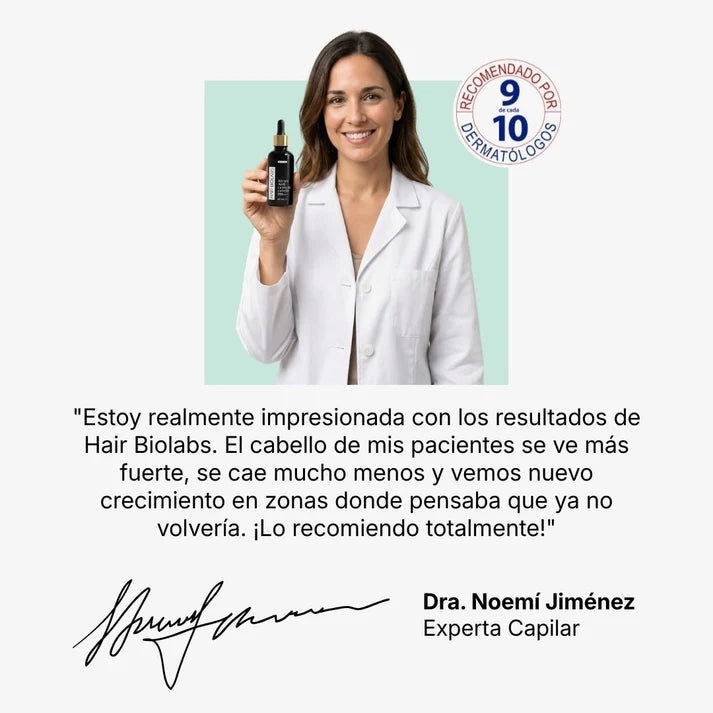 Sérum Anticaída de Doble Acción | Hair Biolabs™