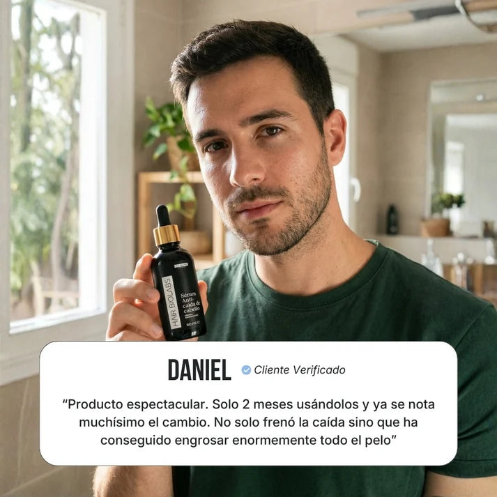 Sérum Anticaída de Doble Acción | Hair Biolabs™